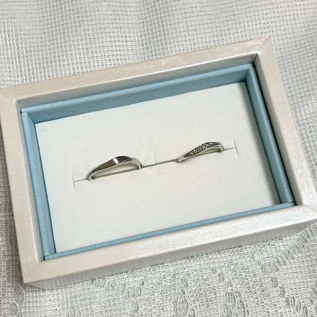 【PROPOSE(プロポーズ)の口コミ】 Disneyコラボのシンデレラシリーズでブルーのちいさめダイヤがシンプルか…