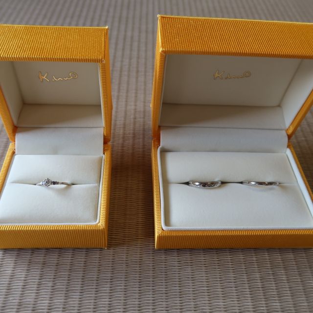 【ケイウノ ブライダル(K.UNO BRIDAL)の口コミ】 自分たちだけのデザインにしたくてオーダーできるブランドにすると決めて…