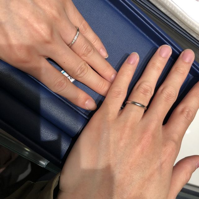 【銀座ダイヤモンドシライシの口コミ】 もともとこういうデザインがいいなーという希望があり、どこのお店に行っ…