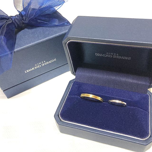 【銀座ダイヤモンドシライシの口コミ】 耐久性のあるプラチナを希望していました。
私はシンプルだけど輝きがある…