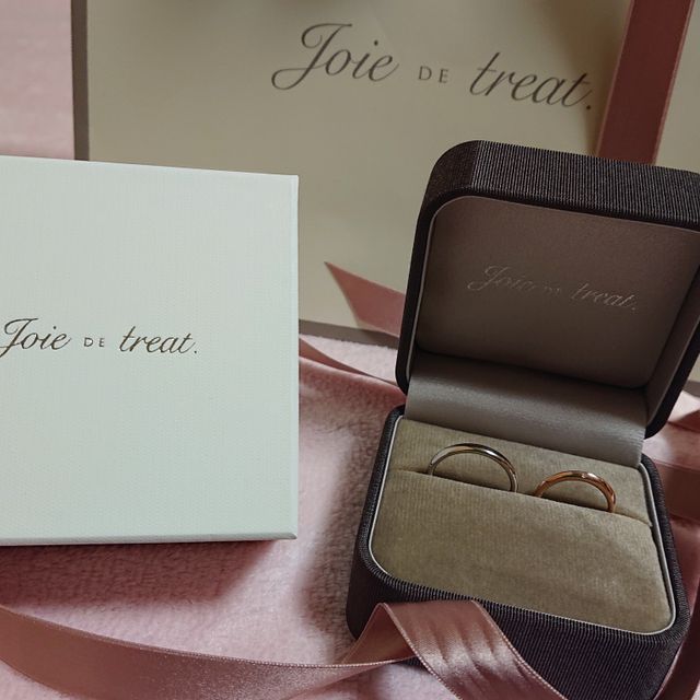【Joie de treat.(ジョア・ドゥ・トリート)の口コミ】 まずは色々調べていく中で、デザインに一目惚れして、実際に店舗に行くと…