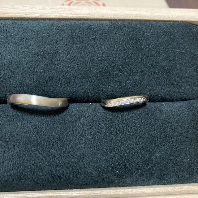 【出雲結(いずもゆい)の口コミ】 もともとプラチナとゴールドのコンビネーションのデザインを探していまし…