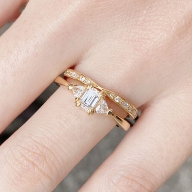 【ORECCHIO(オレッキオ)の口コミ】 なんといってもエメラルドカットです。オレッキオはインスタで知りました…