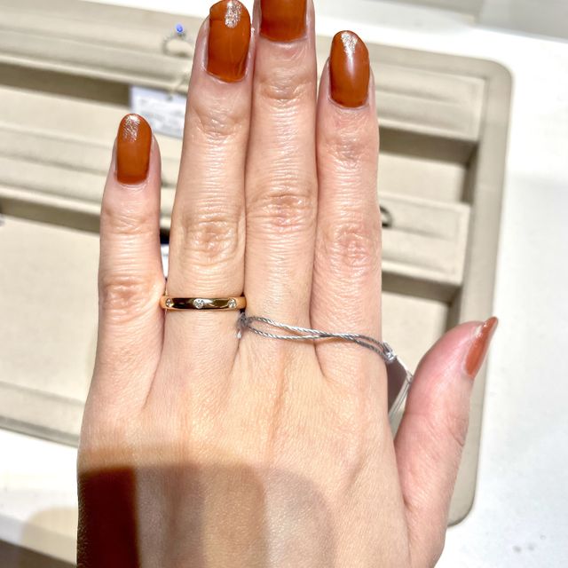 【ヴァン クリーフ＆アーペル(Van Cleef & Arpels)の口コミ】 ヴァンクリーフアーペルらしい柔らかな印象のリングです。他のブランドだ…