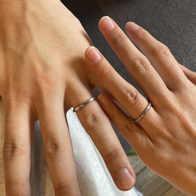 【エクセルコダイヤモンド(EXELCO DIAMOND)の口コミ】 たくさんあった指輪の中でも一目惚れしました。たくさんおすすめしてもら…