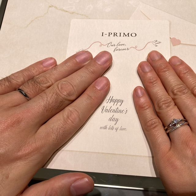 【アイプリモ(I-PRIMO)の口コミ】 つけ心地が非常に良く、付けているのを忘れてしまうほどです。旦那様の指…