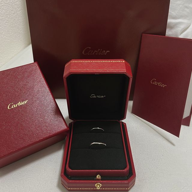 【カルティエ(Cartier)の口コミ】 旦那がカルティエがいいと言っていたのでブランドはカルティエにしました…