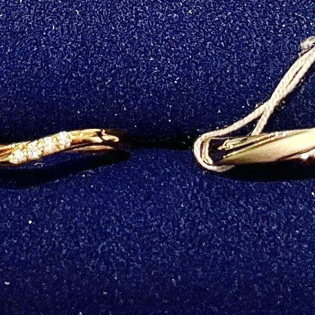 【ヴァンドーム青山(VENDOME AOYAMA)の口コミ】 ゴールド系で探しました。ゴールドだと、石の光具合もプラチナと比べて弱…