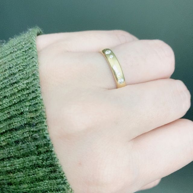 【NIESSING(ニーシング)の口コミ】 いくつかパターンを選べるセミオーダーを選びました。エタニティリングを…