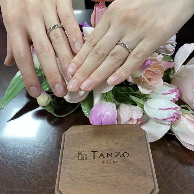 【TANZO.(鍛造指輪)の口コミ】 指輪のデザインはもちろん、仕事柄指輪に傷がついてしまう可能性が高かっ…