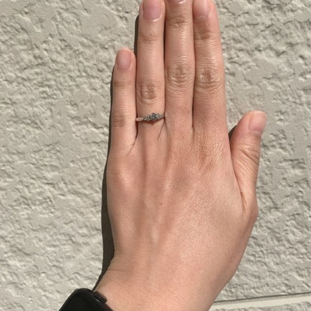 【銀座ダイヤモンドシライシの口コミ】 旦那さんが先に婚約指輪の相談に行っておりプロポーズ後自分も行ってみた…