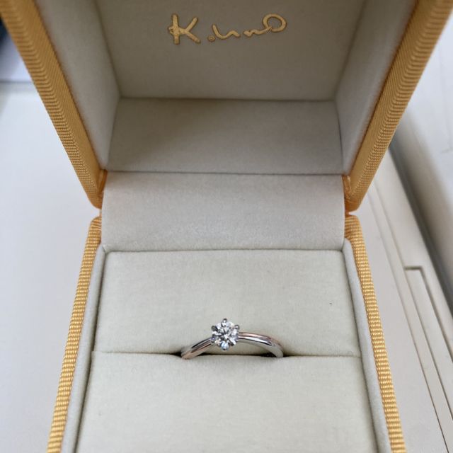 【ケイウノ ブライダル(K.UNO BRIDAL)の口コミ】 ピンクゴールドとプラチナの合わせリング。
ブライダルフェアを実施してい…