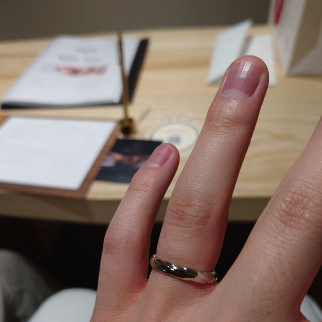 【出雲結(いずもゆい)の口コミ】 デザインが好みとピッタリ合いました。しめ縄をイメージした造りがそのコ…