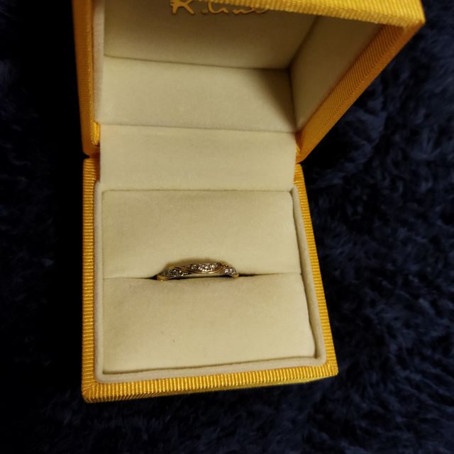 【ケイウノ ブライダル(K.UNO BRIDAL)の口コミ】 数々のブランドの指輪を数年間見てきたのですが、初めて見たときに、この…
