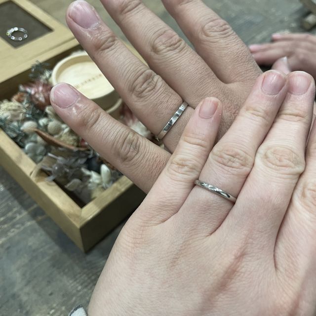 【鎌倉彫金工房の口コミ】 指輪の決め手は、知り合いからの口コミです。もともと予算の関係で店舗で…
