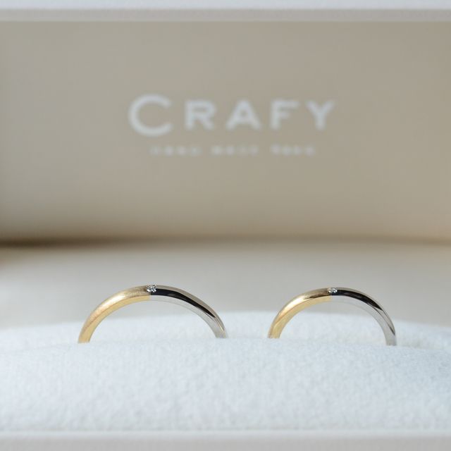 【CRAFY(クラフィ)の口コミ】 ブランドの指輪を買うだけはつまらないな〜と思っていました。SNSで結婚情…