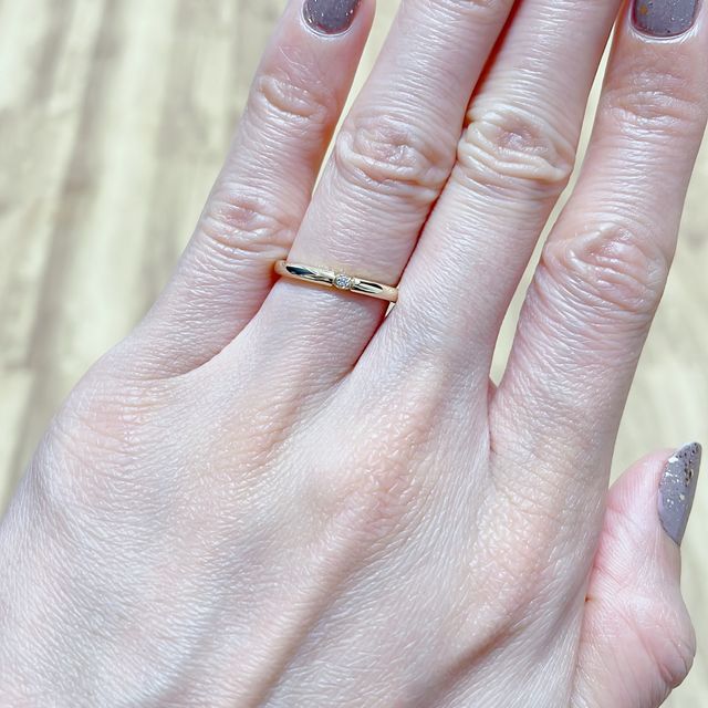 【アイプリモ(I-PRIMO)の口コミ】 私たち夫婦は普段からアクセサリーを着用する習慣がなかったためシンプル…