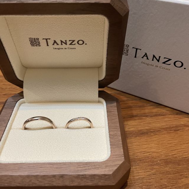 【TANZO.(鍛造指輪)の口コミ】 価格は想像してたよりも高かったですが、鍛造製法ということで指輪の強度…