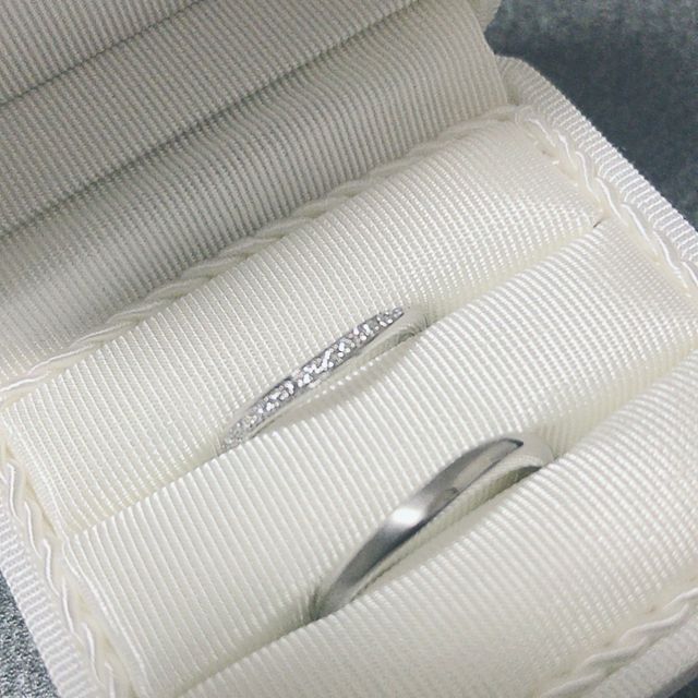 【BIJOUPIKO(ビジュピコ)の口コミ】 シルバーのハーフエタニティリンクを探すなかで、リングの太さや値段がよ…