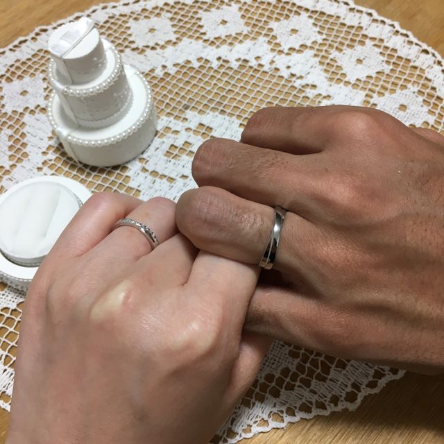 【ヴァンドーム青山(VENDOME AOYAMA)の口コミ】 他のブランドの指輪も何点か候補はありましたが、第一印象とつけた時の雰…