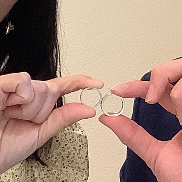 【杢目金屋(もくめがねや)の口コミ】 デザインが一番の決め手です！好きなデザインを組み合わせて作成できるセ…