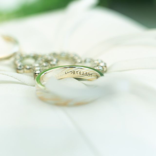 【杢目金屋(もくめがねや)の口コミ】 デザインが一番の決め手です！好きなデザインを組み合わせて作成できるセ…