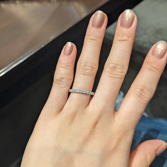 【TANZO.(鍛造指輪)の口コミ】 鍛造がこだわりで、一つ一つ手作りしてくださいます。基本のデザインはい…