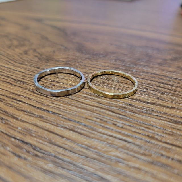 【鎌倉彫金工房の口コミ】 2人で一緒に作れること、はじめての経験を共にできることが素晴らしいと思…