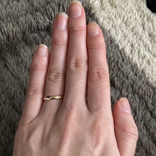 【CRAFY(クラフィ)の口コミ】 せっかくの指輪になるので、壊れにくく、自分の好きな物を身につけたいと…