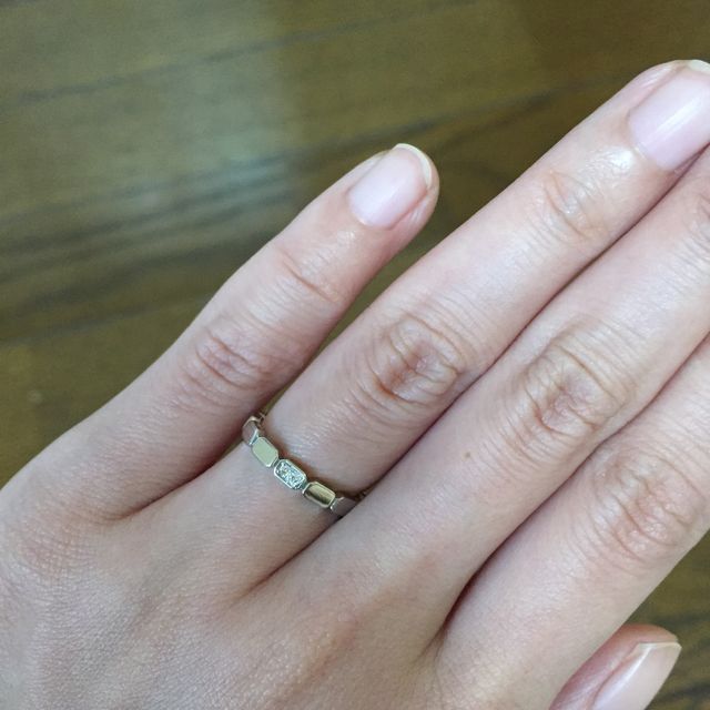 【シャネル(CHANEL)の口コミ】 とにかくデザインが素敵でひとめぼれして即決定しました。他にはないデザ…