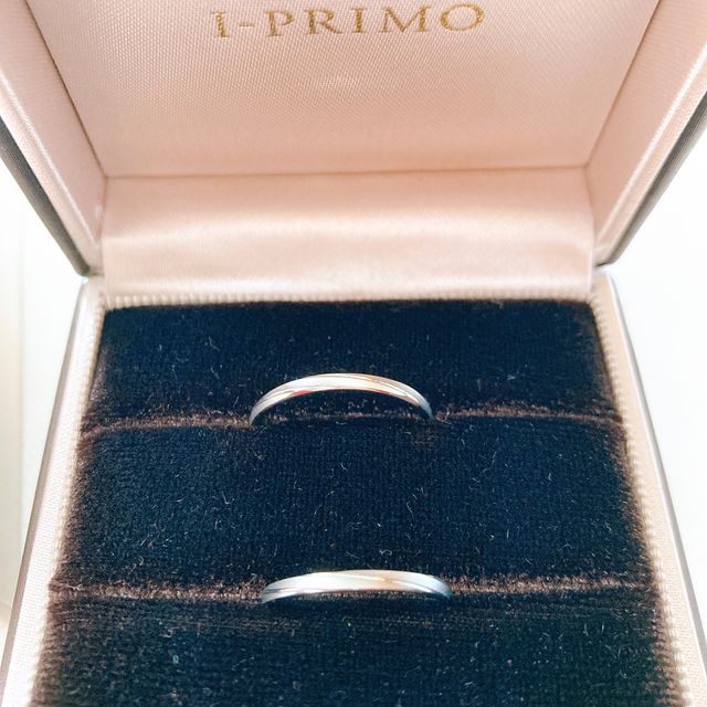 【アイプリモ(I-PRIMO)の口コミ】 指輪のデザインがシルバーでシンプルなデザイン。フォーマルすぎずカジュ…