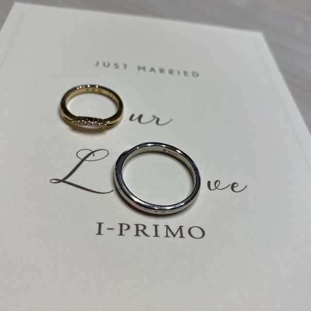 【アイプリモ(I-PRIMO)の口コミ】 いろんな店舗で見てから2人のお気に入りを決めようと思いました。まずは店…