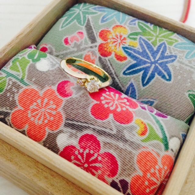 【杢目金屋(もくめがねや)の口コミ】 桜が大好きな私が一目惚れで決めた『杢目金屋』さん。神社での和装の結婚…