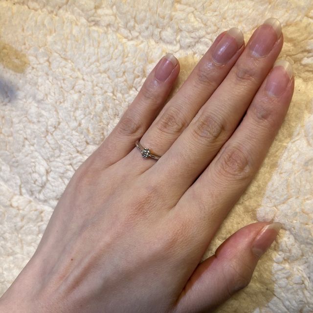 【ラザール ダイヤモンド(LAZARE DIAMOND)の口コミ】 ダイヤの質にこだわりたかったのでこちらに決めました。世界三大カッティ…