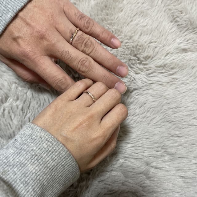 【AMOUR AMULET(アムール・アミュレット)の口コミ】 デザインがイメージ通りだった。サイズが普通の店ではなくて豊富にあった…