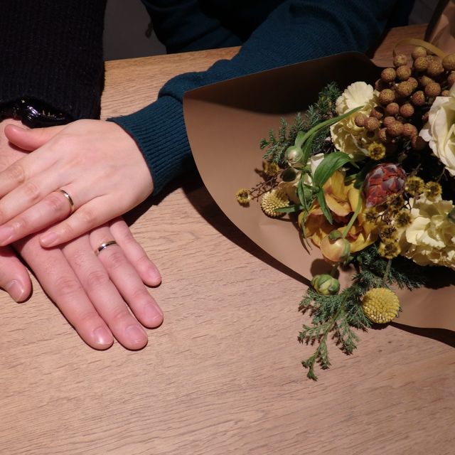 【ith(イズ)の口コミ】 一本一本職人さんによる手作りで、自分たちだけのオリジナルの指輪ができ…