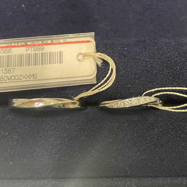 【Ponte Vecchio(ポンテヴェキオ)の口コミ】 デザインと質が何より良かったのが気に入りました！男性用のリングも女性…