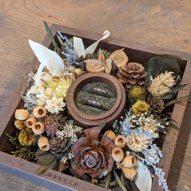 【鎌倉彫金工房の口コミ】 シンプルなデザインというのだけは決めていましたが、テイストや材質は製…