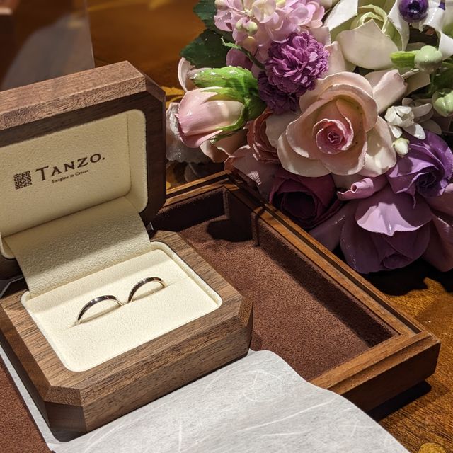 【TANZO.(鍛造指輪)の口コミ】 鍛造製法で丈夫なこと、リングの色が豊富なこと、デザインを自由に決めら…