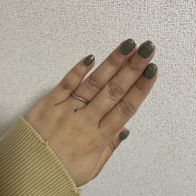 【4℃ BRIDAL(ヨンドシーブライダル)の口コミ】 主張し過ぎないシンプルなデザインで指を綺麗に見せてくれる形でとても素…