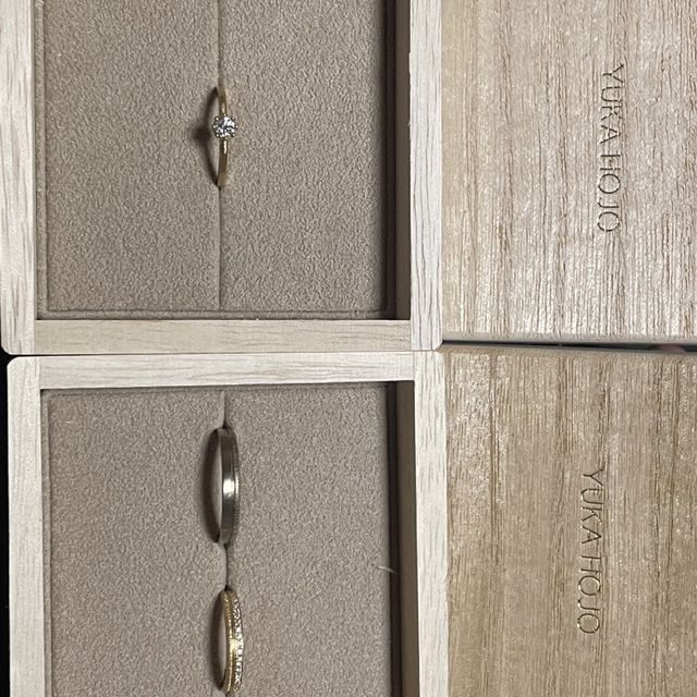 【YUKA HOJO(ユカホウジョウ)の口コミ】 インスタグラムでこの指輪を見つけて、直接みたくて、調べてお店に行きま…