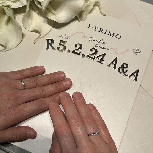 【アイプリモ(I-PRIMO)の口コミ】 他の店舗もみて回ってましたがプラチナとピンクゴールドのコンビネーショ…