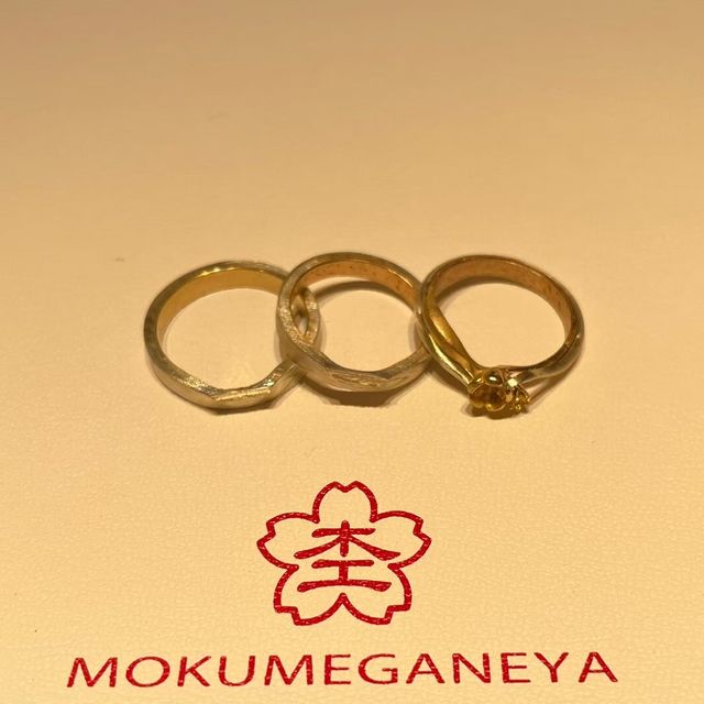 【杢目金屋(もくめがねや)の口コミ】 世界に一つだけのオリジナルの指輪がほしいという妻の願いからオーダーメ…