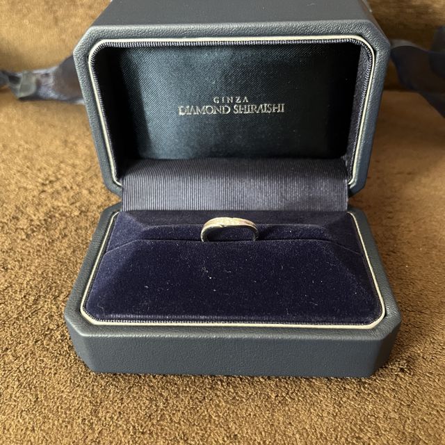 【銀座ダイヤモンドシライシの口コミ】 長年つけていたカップリングに似ているデザインを探していたのですが、こ…
