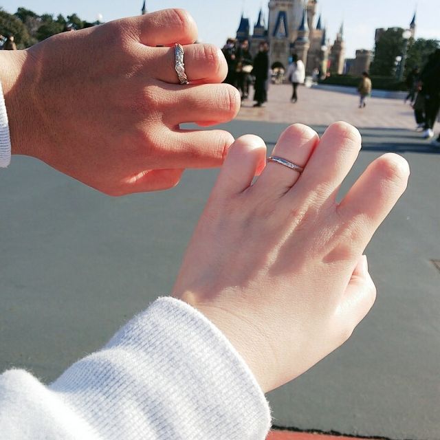 【ケイウノ ブライダル(K.UNO BRIDAL)の口コミ】 フルオーダーで指輪を作成したのですが、スタッフさんがわたしたちの要望…