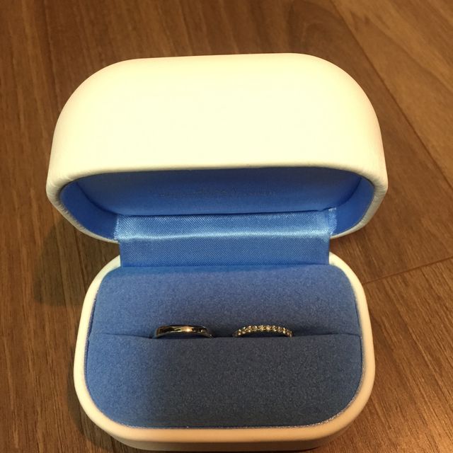 【銀座ダイヤモンドシライシの口コミ】 ハーフエタニティで探していたが、外国製のものよりも手にしっくりなじん…