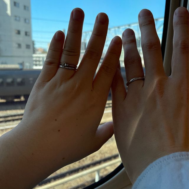 【CRAFY(クラフィ)の口コミ】 長くつけるものなので、シンプルなデザインで普段使いもちゃんとできる指…