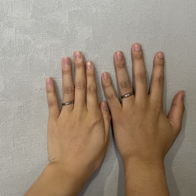 【FISCHER(フィッシャー)の口コミ】 私たちは派手すぎずどこか存在感はある！そんな結婚指輪を探しにお店に行…