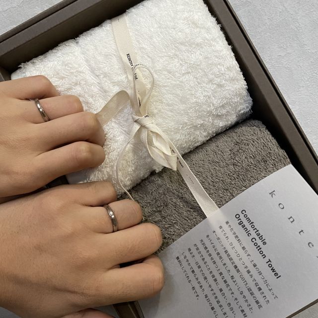 【FISCHER(フィッシャー)の口コミ】 私たちは派手すぎずどこか存在感はある！そんな結婚指輪を探しにお店に行…