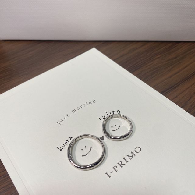 【アイプリモ(I-PRIMO)の口コミ】 婚約指輪のデザインと同じようなデザインで重ね付けをしたくてその形に綺…